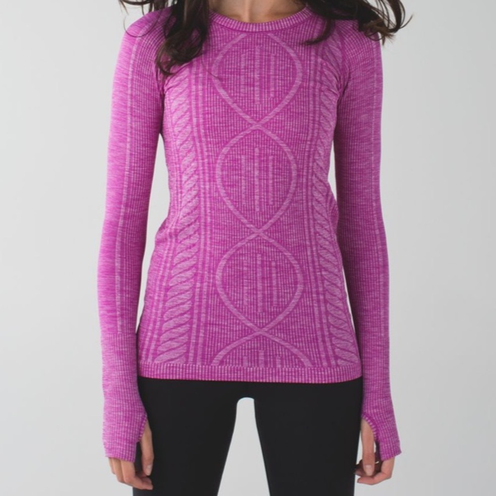 Lululemon Rest Less Pullover Heathered Ultra Violet